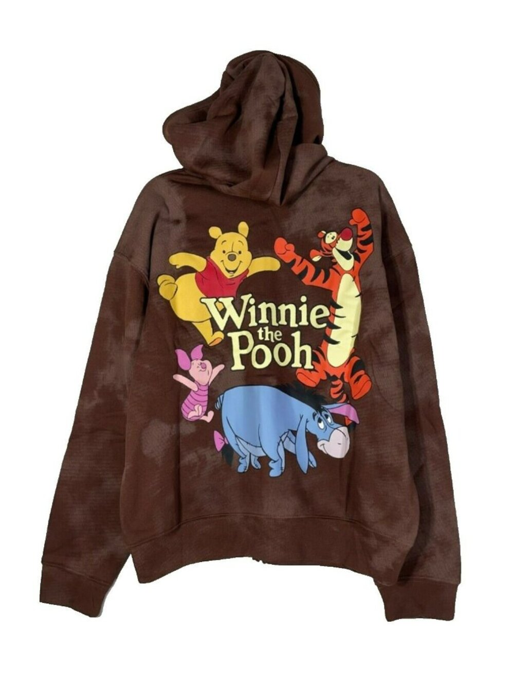 Disney Winnie The Pooh & Friends Womens Juniors Medium Zip Up Hoodie